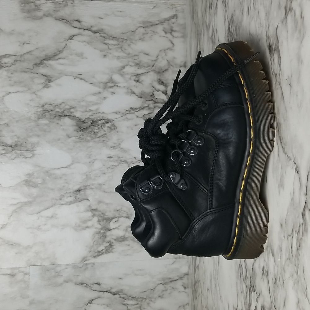 Dr Martens Industrial Steal Toe Leather DM's Oxford